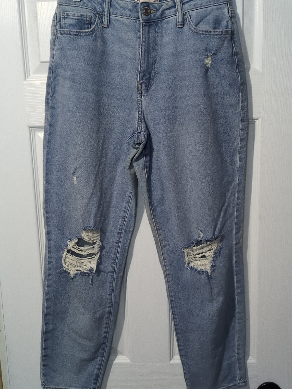Streetwear Distressed Edgy Punk Y2K Grunge High-Rise Mom Jeans Okeo-Tex Classic